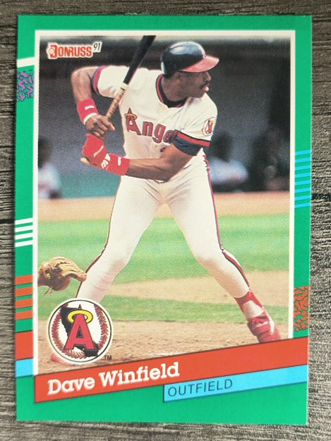 1991 Donruss #468 Dave Winfield