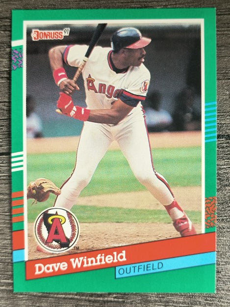 1991 Donruss #468 Dave Winfield