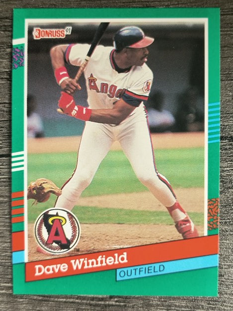 1991 Donruss #468 Dave Winfield