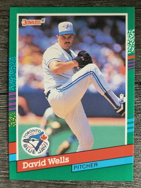 1991 Donruss #473 David Wells