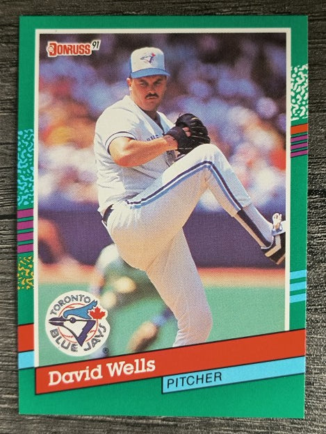 1991 Donruss #473 David Wells