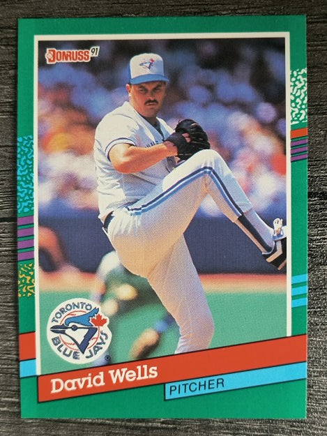 1991 Donruss #473 David Wells