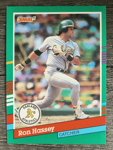 1991 Donruss #476 Ron Hassey