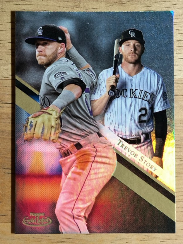 2019 Topps Gold Label Class 1 #23 Trevor Story