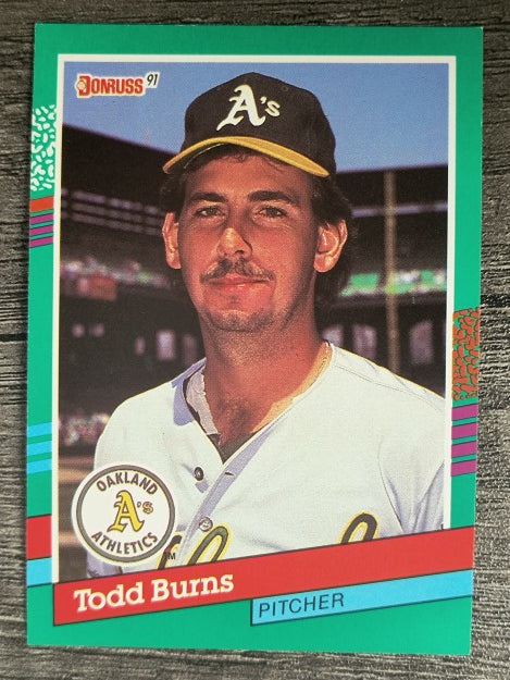 1991 Donruss #479 Todd Burns
