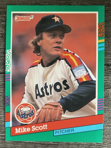 1991 Donruss #483 Mike Scott