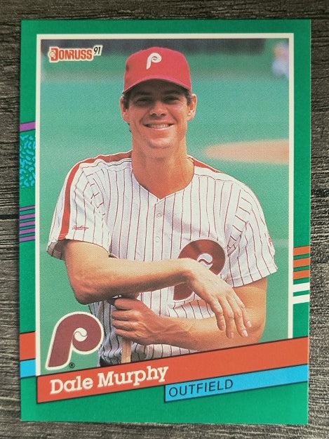 1991 Donruss #484 Dale Murphy