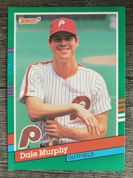 1991 Donruss #484 Dale Murphy