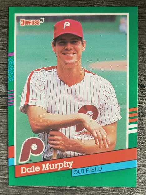 1991 Donruss #484 Dale Murphy