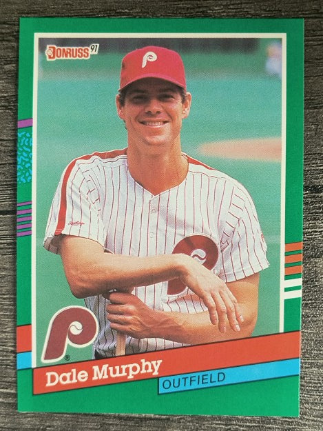 1991 Donruss #484 Dale Murphy