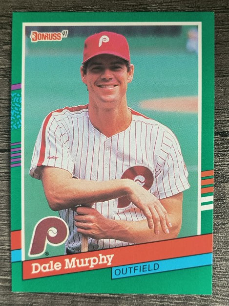 1991 Donruss #484 Dale Murphy