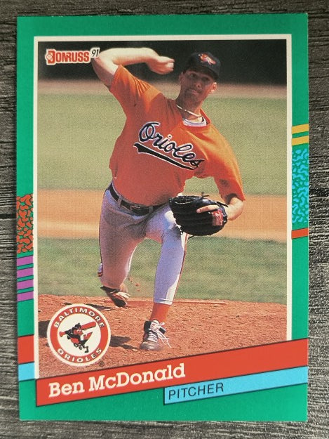 1991 Donruss #485 Ben McDonald