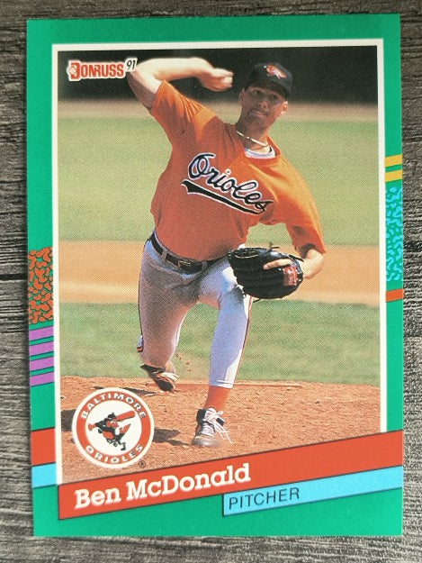 1991 Donruss #485 Ben McDonald