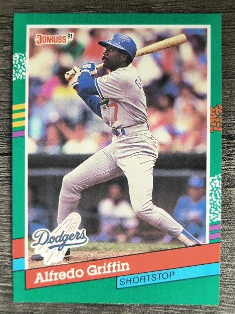 1991 Donruss #488 Alfredo Griffin