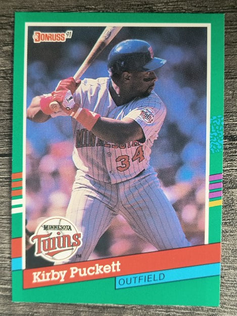 1991 Donruss #490 Kirby Puckett