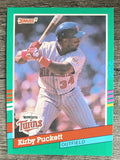 1991 Donruss #490 Kirby Puckett