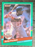1991 Donruss #490 Kirby Puckett
