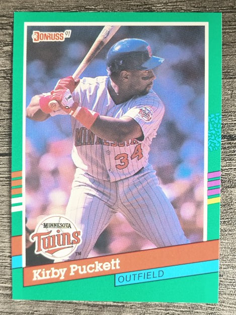1991 Donruss #490 Kirby Puckett