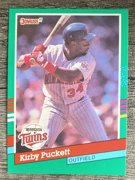 1991 Donruss #490 Kirby Puckett