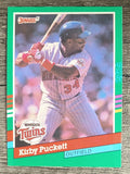 1991 Donruss #490 Kirby Puckett