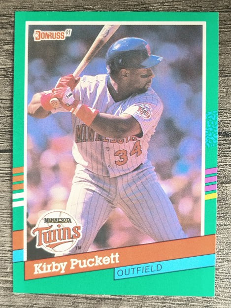 1991 Donruss #490 Kirby Puckett