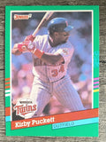 1991 Donruss #490 Kirby Puckett