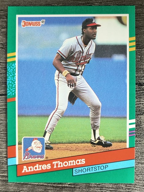 1991 Donruss #491 Andres Thomas
