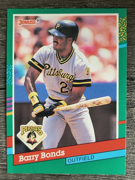 1991 Donruss #495 Barry Bonds