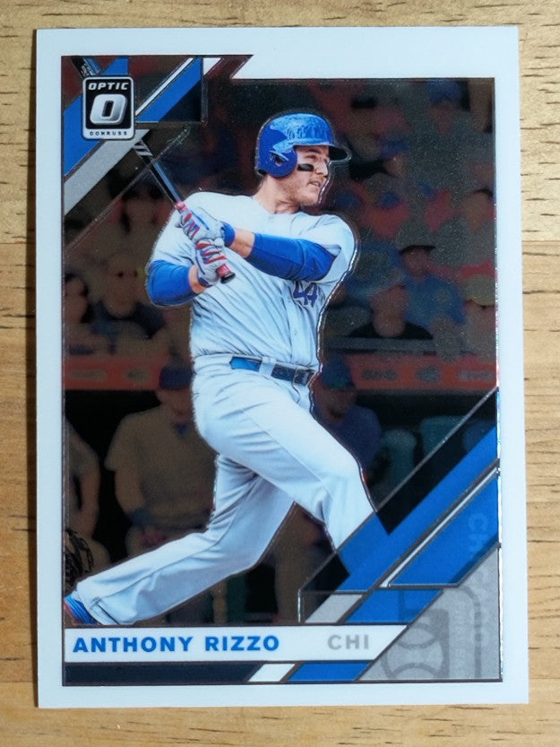 2019 Donruss Optic #187 Anthony Rizzo
