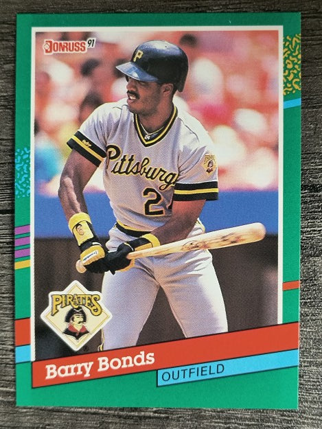1991 Donruss #495 Barry Bonds