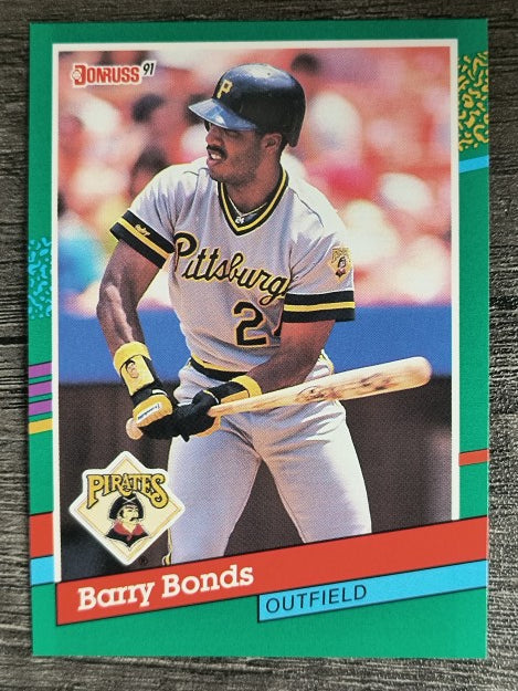 1991 Donruss #495 Barry Bonds