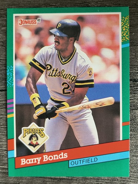 1991 Donruss #495 Barry Bonds