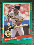 1991 Donruss #495 Barry Bonds