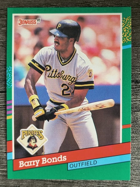 1991 Donruss #495 Barry Bonds