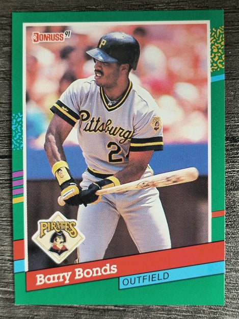 1991 Donruss #495 Barry Bonds