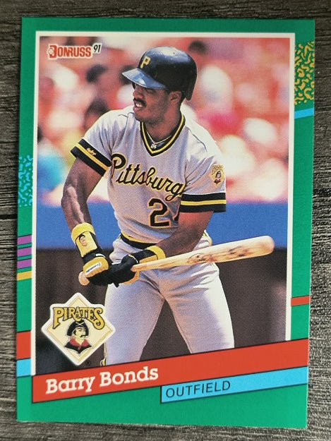 1991 Donruss #495 Barry Bonds