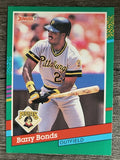 1991 Donruss #495 Barry Bonds