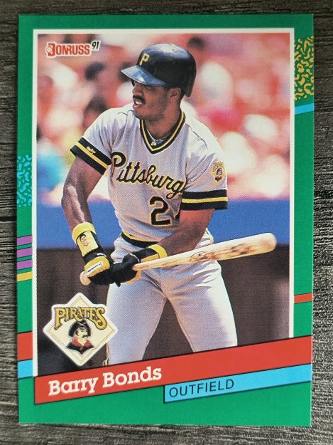 1991 Donruss #495 Barry Bonds