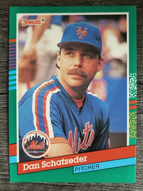 1991 Donruss #497 Dan Schatzeder