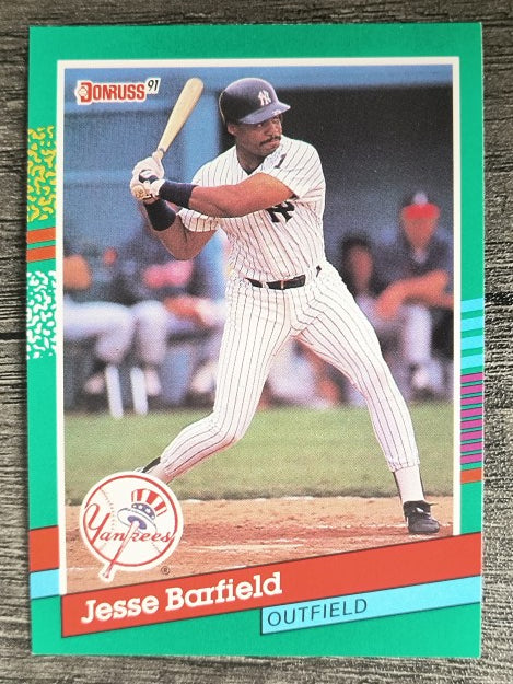 1991 Donruss #498 Jesse Barfield