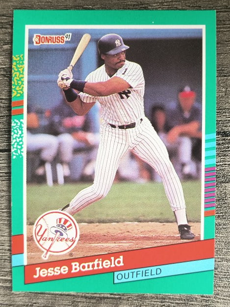 1991 Donruss #498 Jesse Barfield