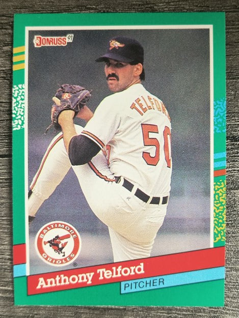 1991 Donruss #501 Anthony Telford RC