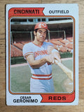 1974 Topps #181 Cesar Geronimo (POOR)