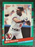 1991 Donruss #510 Max Venable