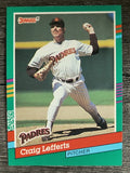 1991 Donruss #515 Craig Lefferts