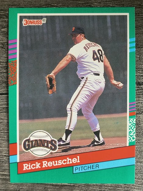 1991 Donruss #518 Rick Reuschel