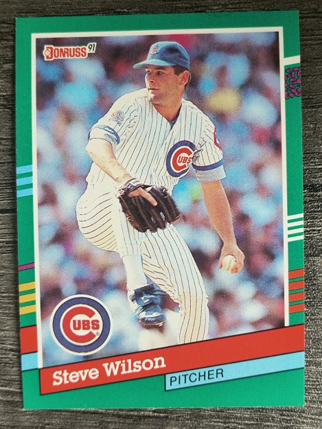 1991 Donruss #519 Steve Wilson