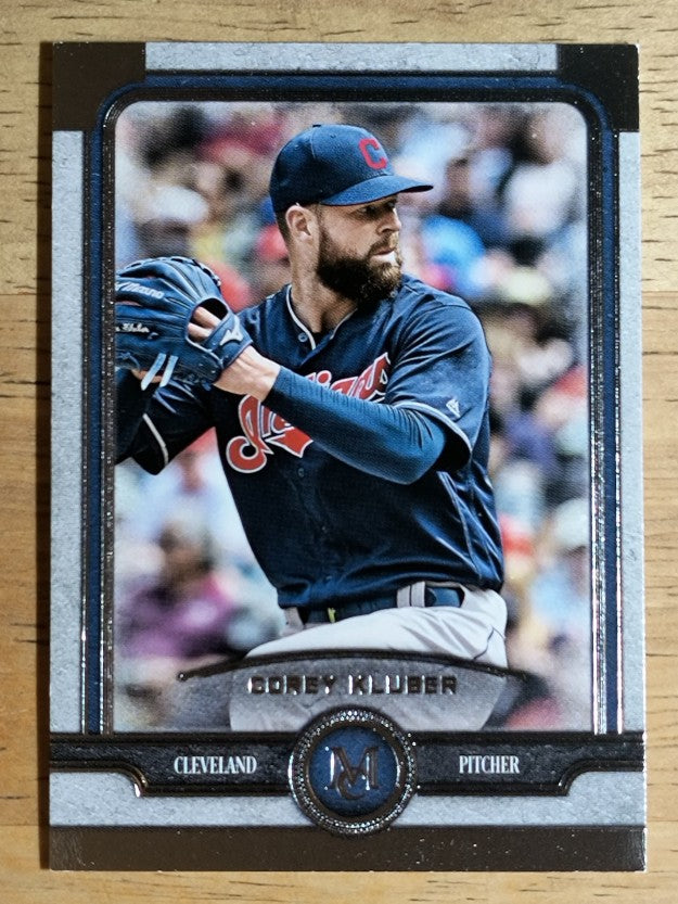 2019 Topps Museum Collection #30 Corey Kluber