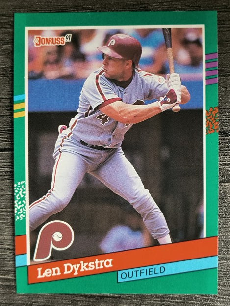 1991 Donruss #523 Len Dykstra