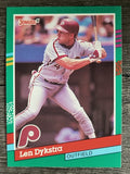 1991 Donruss #523 Len Dykstra